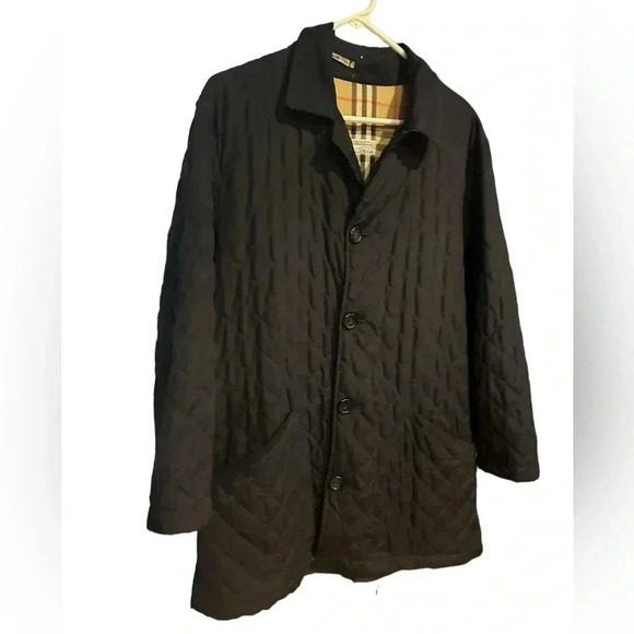 Burberry Vintage navy men’s jacket size L - Picture 2 of 15